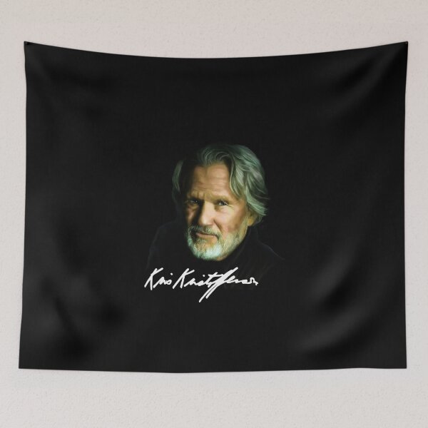 Artikelvorschau, Kris Kristofferson Unterschrift entworfen und verkauft von FreshHub9.