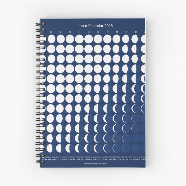 Item preview, Lunar Calendar 2025 designed and sold by codebox.