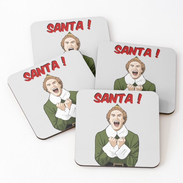 Item preview, SANTA ! Buddy The Elf - 2003 Christmas Film designed and sold by PopShopDesignFR.