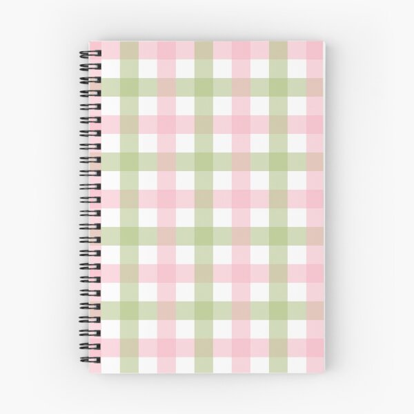 Item preview, Pink and Green Gingham Pattern designed and sold by starrylite.