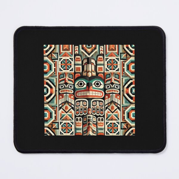 Item preview, Tribal North American Totem Pole Design 2 designed and sold by TribalioDesigns.