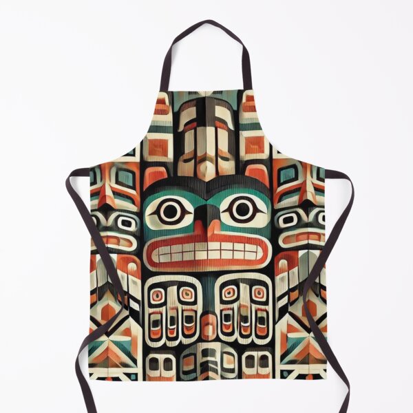 Item preview, Tribal North American Totem Pole Design 2 designed and sold by TribalioDesigns.