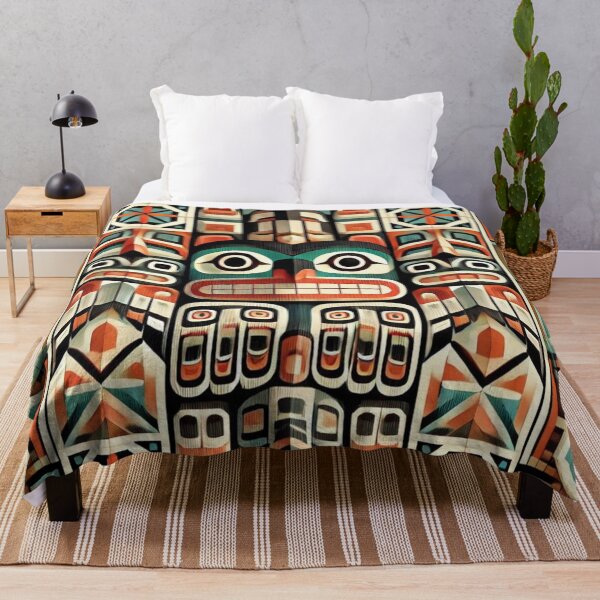 Item preview, Tribal North American Totem Pole Design 2 designed and sold by TribalioDesigns.