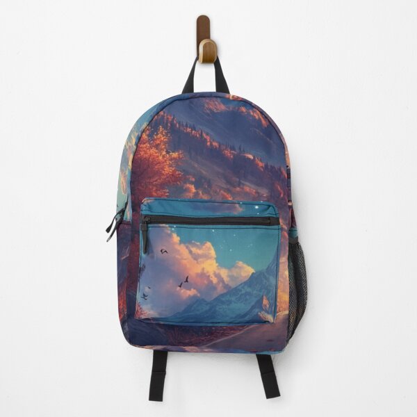Item preview, Van on Road and Mountains designed and sold by NicolasGlowArt.