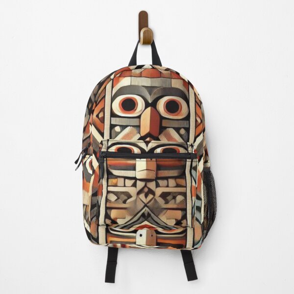 Item preview, Tribal North American Totem Pole Design 3 designed and sold by TribalioDesigns.