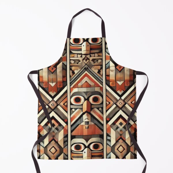 Item preview, Tribal North American Totem Pole Design 3 designed and sold by TribalioDesigns.