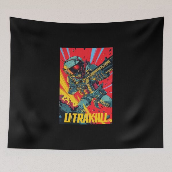 Item preview, Ultrakill Action Packed Game Art designed and sold by hargisnamocho.