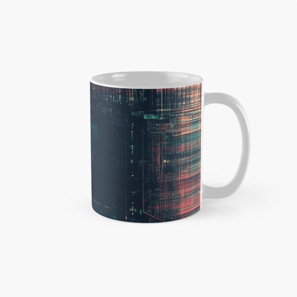 Item preview, Futuristic grids and digital glitches designed and sold by mind-coloring.