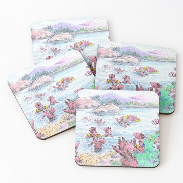 Item preview, Squirrels take the Plunge designed and sold by TikabooTales.