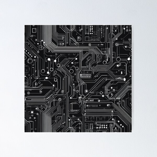 Item preview, Circuit board design designed and sold by mind-coloring.