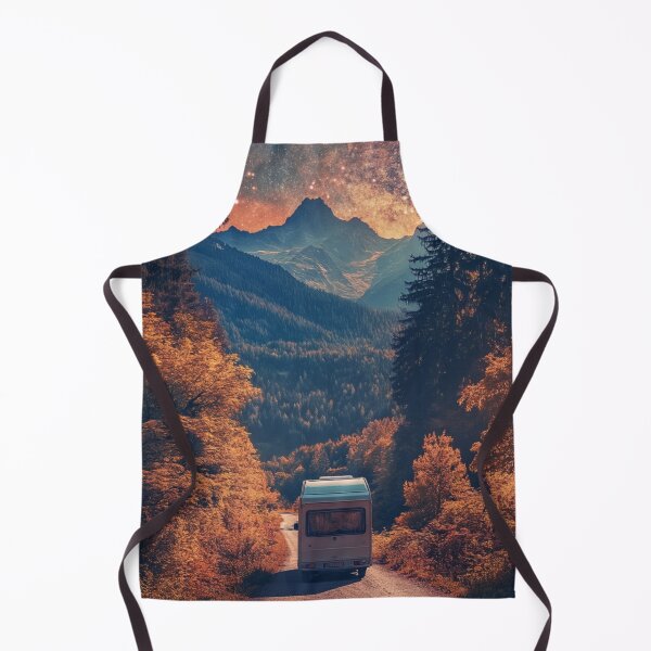 Item preview, Camper On Road designed and sold by NicolasGlowArt.