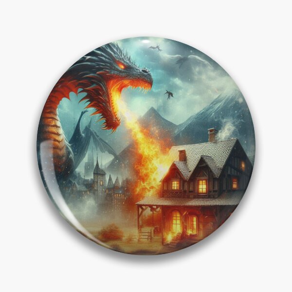 Item preview, Dragon Fire designed and sold by G-ShirtDesign.