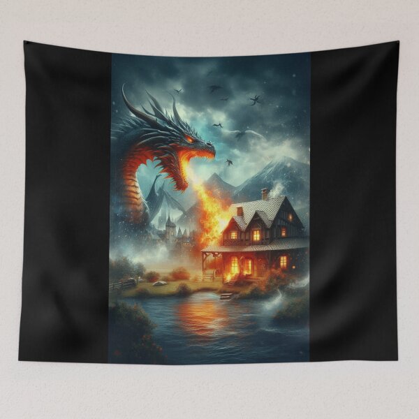 Item preview, Dragon Fire designed and sold by G-ShirtDesign.