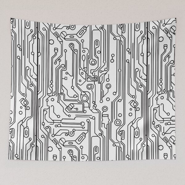Item preview, Circuit board design designed and sold by mind-coloring.