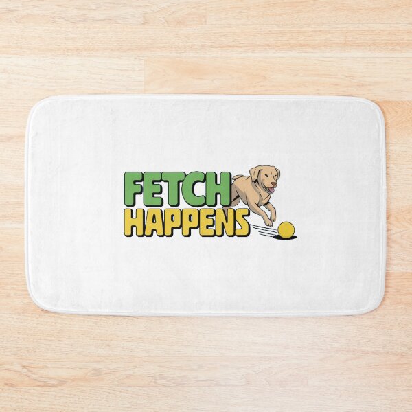 Item preview, Funny artwork for labrador owners: Fetch Happens designed and sold by Davideus.