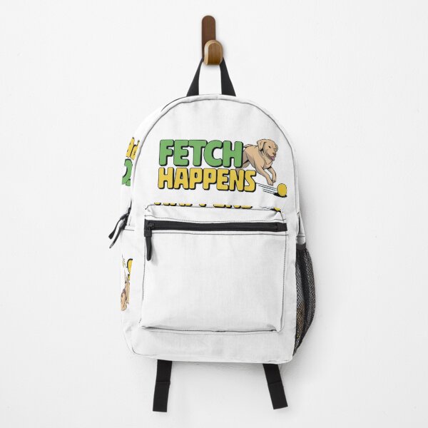 Item preview, Funny artwork for labrador owners: Fetch Happens designed and sold by Davideus.