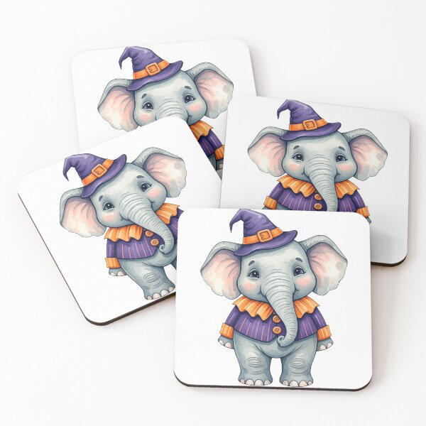 Item preview, Halloween Elephant Adventure designed and sold by prkpuriku.