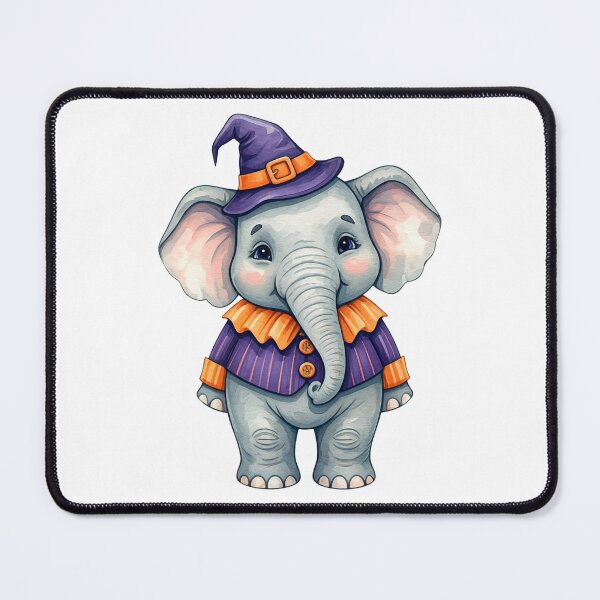 Item preview, Halloween Elephant Adventure designed and sold by prkpuriku.
