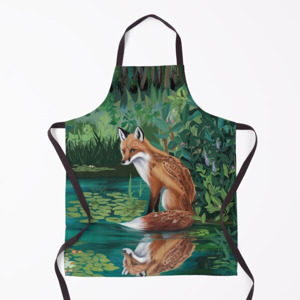 Item preview, Digital Botanical Fox designed and sold by Angie-Atelier.