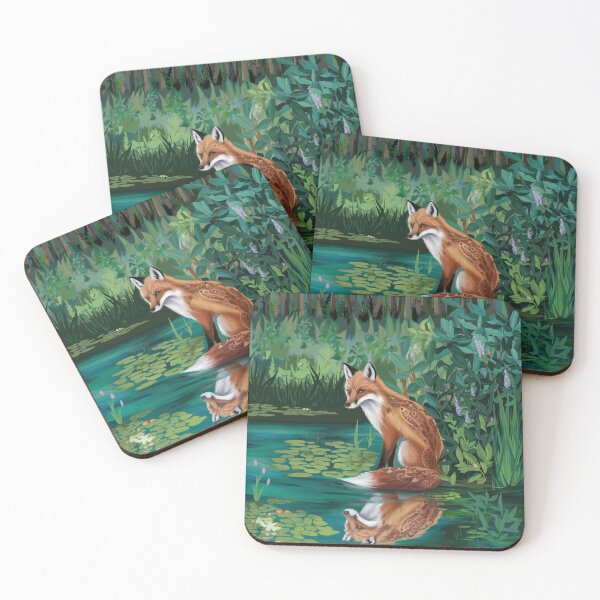 Item preview, Digital Botanical Fox designed and sold by Angie-Atelier.
