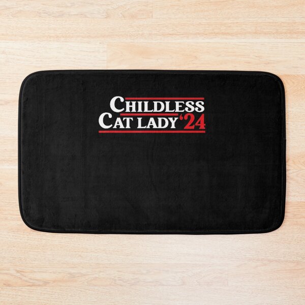 Item preview, Childless Cat Lady 24 Funny Voting President Election 2024 designed and sold by Greenbacks.