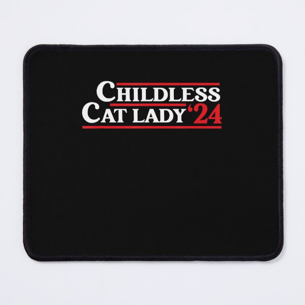 Item preview, Childless Cat Lady 24 Funny Voting President Election 2024 designed and sold by Greenbacks.