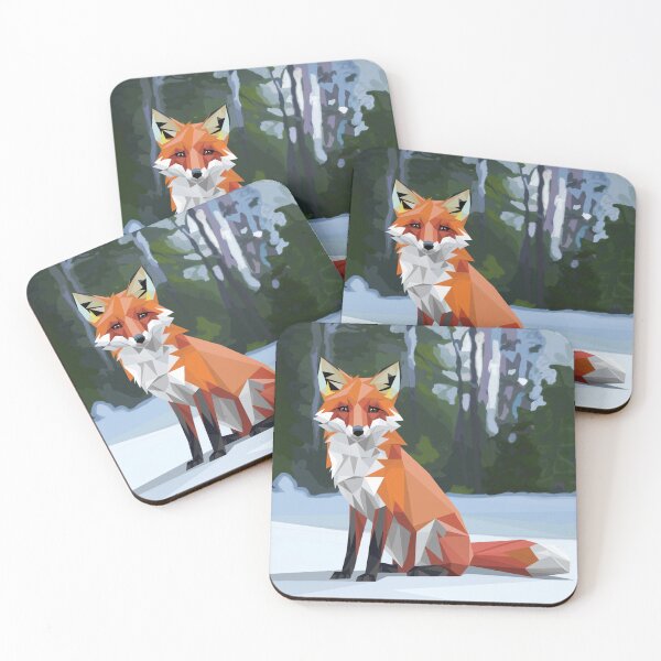 Item preview, Geometric Fox designed and sold by Angie-Atelier.