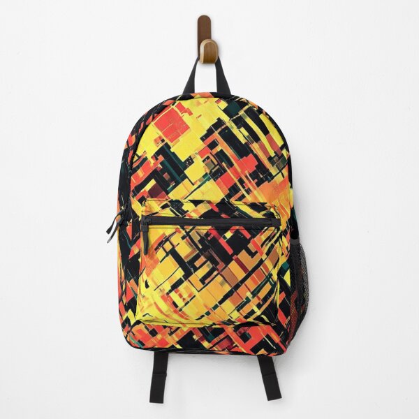 Item preview, Abstract data patterns, Orange Black designed and sold by mind-coloring.