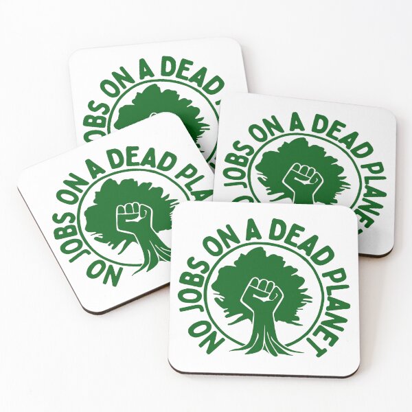 Item preview, No Jobs on a Dead Planet Cool Design designed and sold by Climactify.