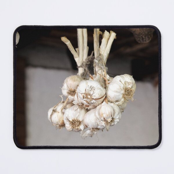 Item preview, Wooden Beam with Hanging Garlic Bulbs designed and sold by Anastasia Kaneva.