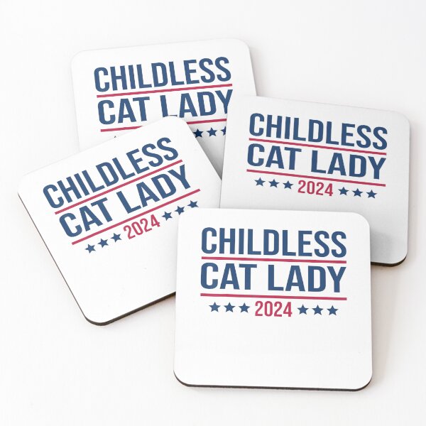 Item preview, Childless Cat Lady 2024 For President designed and sold by Greenbacks.