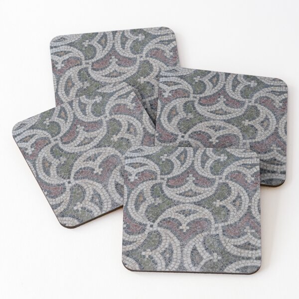 Item preview, Antique Roman Mosaic of Elaborate Interconnected Forms designed and sold by Georgia Mizuleva.
