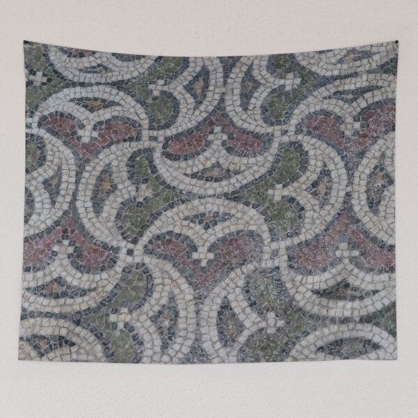 Item preview, Antique Roman Mosaic of Elaborate Interconnected Forms designed and sold by Georgia Mizuleva.