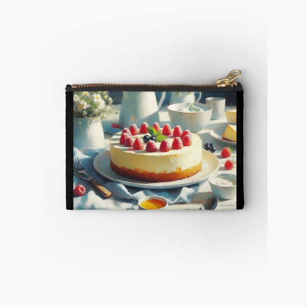 Item preview, Ricotta Cheesecake Impressionism Art Style designed and sold by artofuniverse.