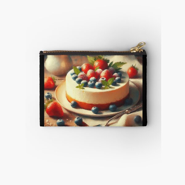 Item preview, Ricotta Cheesecake Impressionism Art Style designed and sold by artofuniverse.