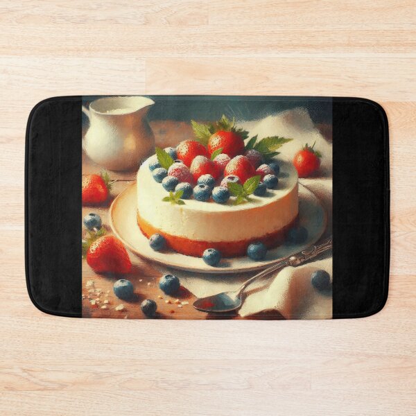 Item preview, Ricotta Cheesecake Impressionism Art Style designed and sold by artofuniverse.