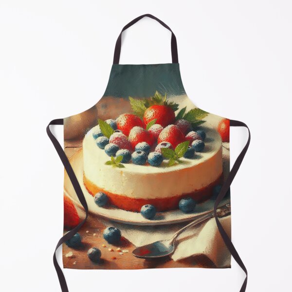 Item preview, Ricotta Cheesecake Impressionism Art Style designed and sold by artofuniverse.