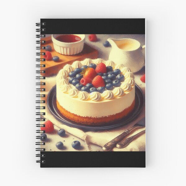 Item preview, Ricotta Cheesecake Impressionism Art Style designed and sold by artofuniverse.