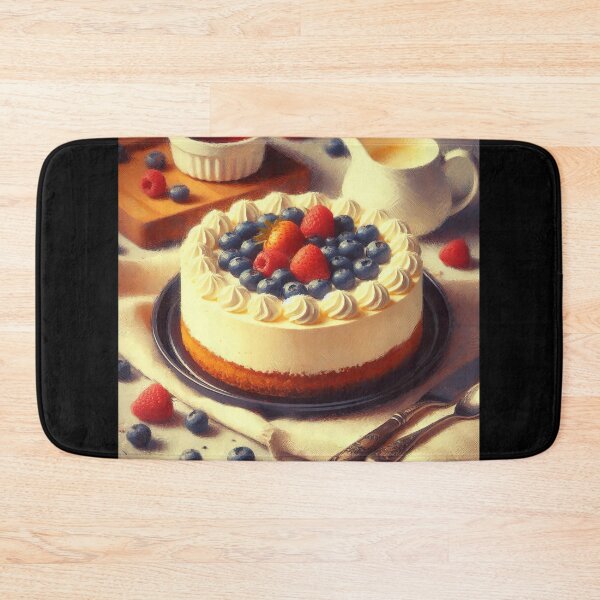 Item preview, Ricotta Cheesecake Impressionism Art Style designed and sold by artofuniverse.