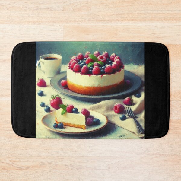 Item preview, Ricotta Cheesecake Impressionism Art Style designed and sold by artofuniverse.