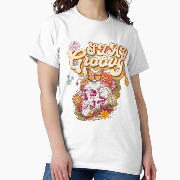 Item preview,  Groovy Floral Skull: Nature’s Vibe designed and sold by Artistic  Creations.