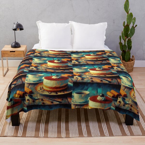 Item preview, Tiramisu Impressionism Art Style designed and sold by artofuniverse.