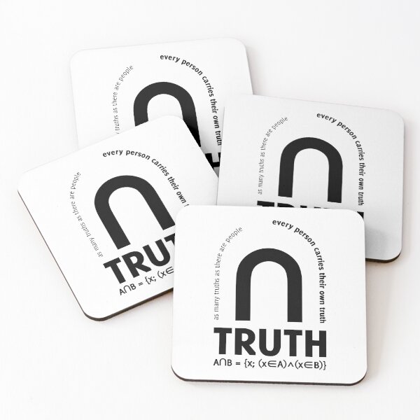 Item preview, Truth in Intersection: As Many Truths as There Are People, Unique designed and sold by villacreativa.