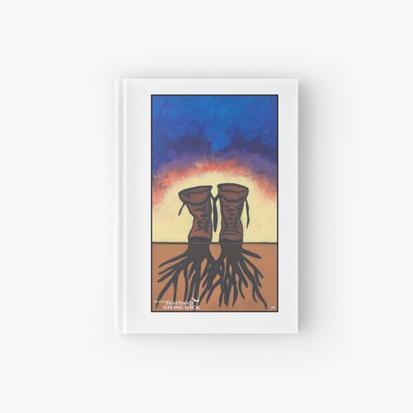 Boot Strapped Roots Hardcover Journal