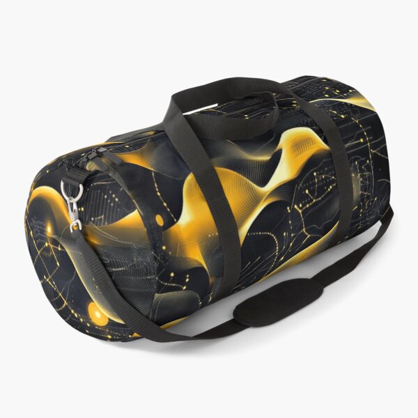Item preview, Abstract data patterns, Gold, Line designed and sold by mind-coloring.