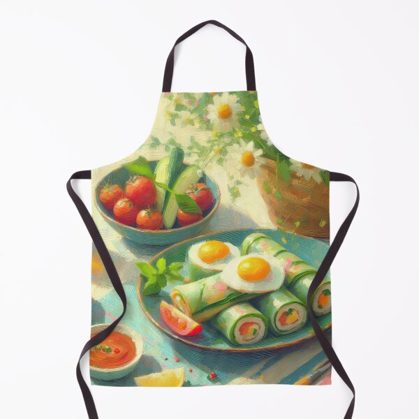 Item preview, Spring Rolls Impressionism Art Style designed and sold by artofuniverse.