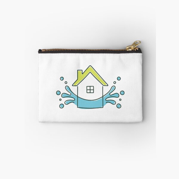 Item preview, Illustration of a house with water splashes designed and sold by rasagamastore.