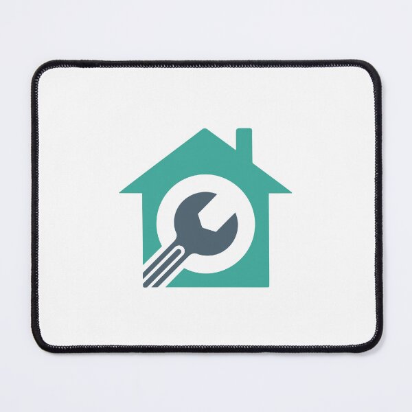 Item preview, Illustration of a house with a wrench symbolizing repairs designed and sold by rasagamastore.
