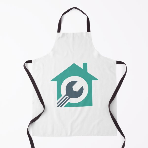 Item preview, Illustration of a house with a wrench symbolizing repairs designed and sold by rasagamastore.