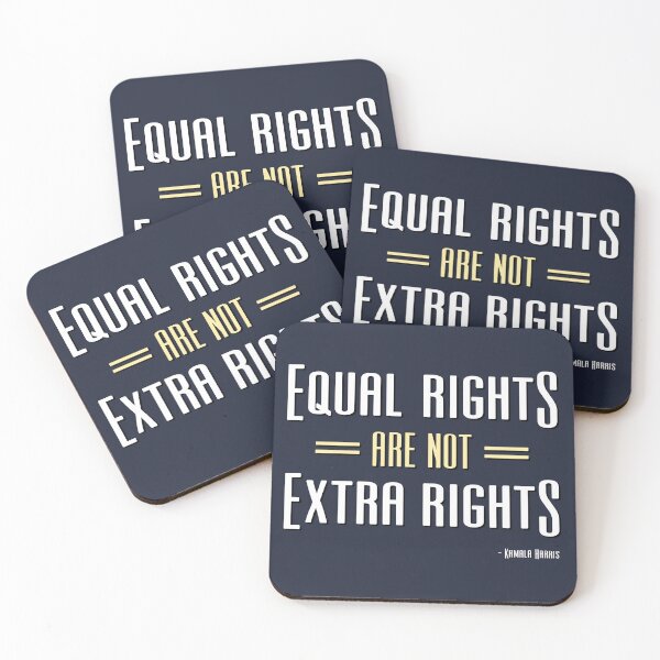Item preview, Equal Rights are not Extra Rights - Kamala Harris Quote designed and sold by sbdigital.